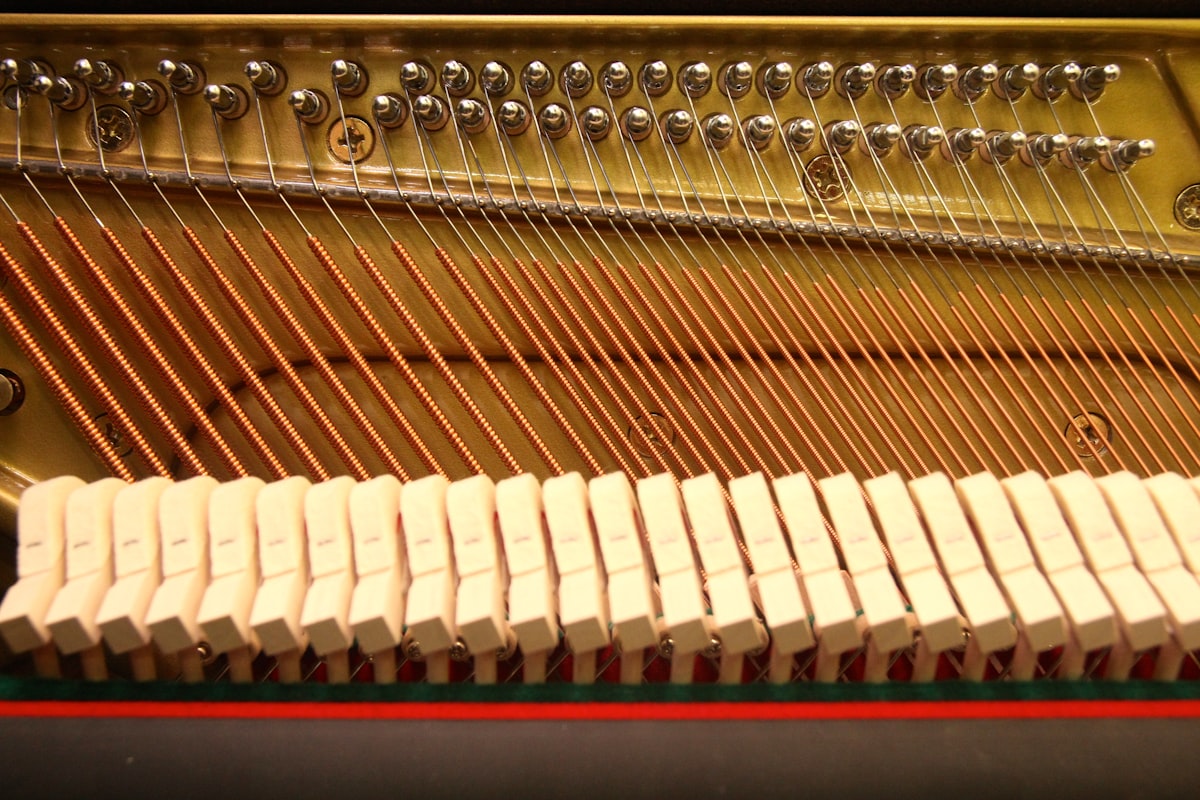 Expert piano craftsmanship